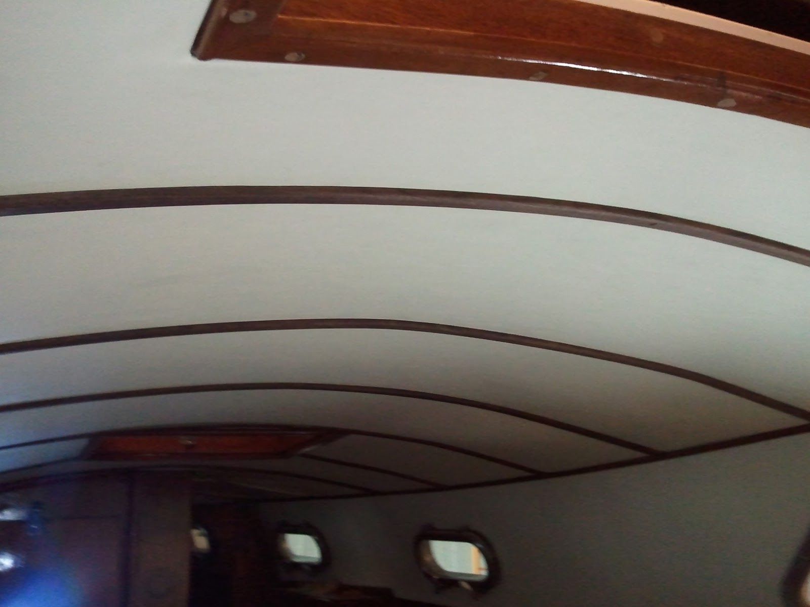 The Sailrite Project Boats The Velcro Secured Headliner Fails!