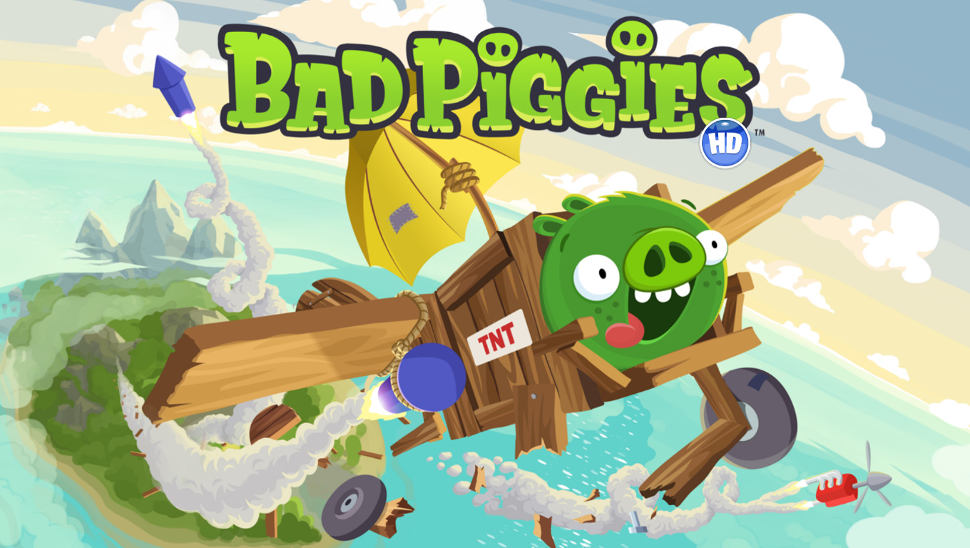 Angry Birds Official 2012: Bad Piggies Wallpapers