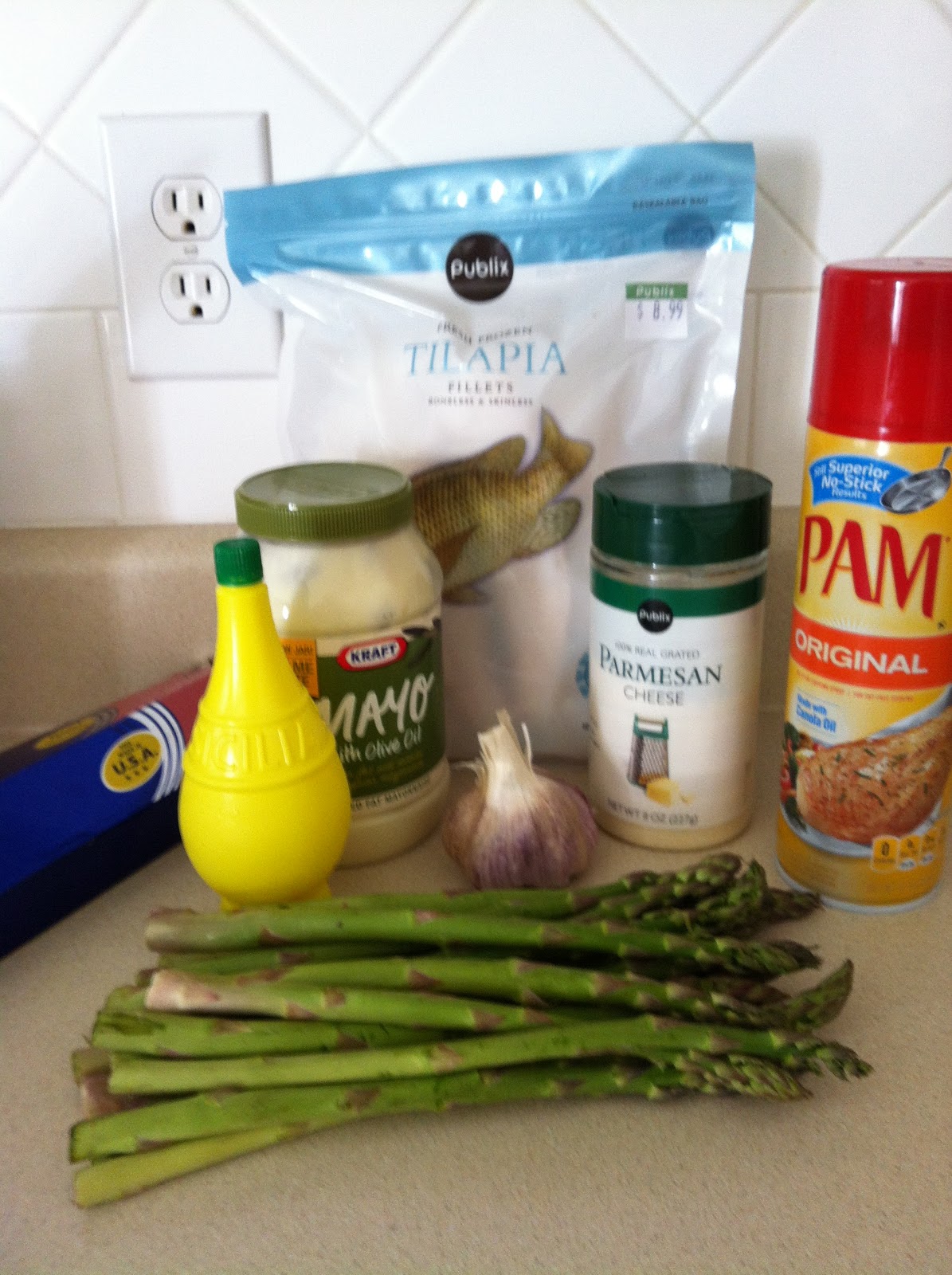 Crayons & Cookie Crumbs Foodie Fridays Tilapia with Garlic Cream