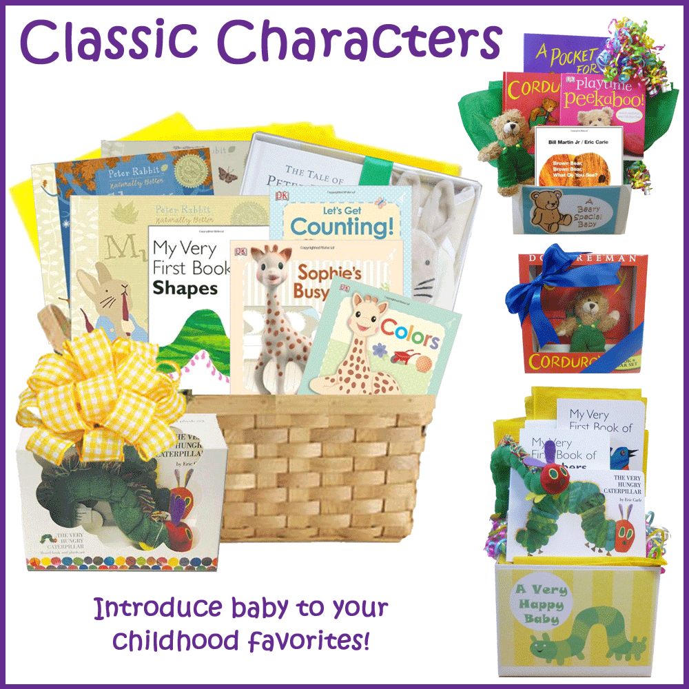 Book Bouquet's Novel News Baby Books Gift Baskets