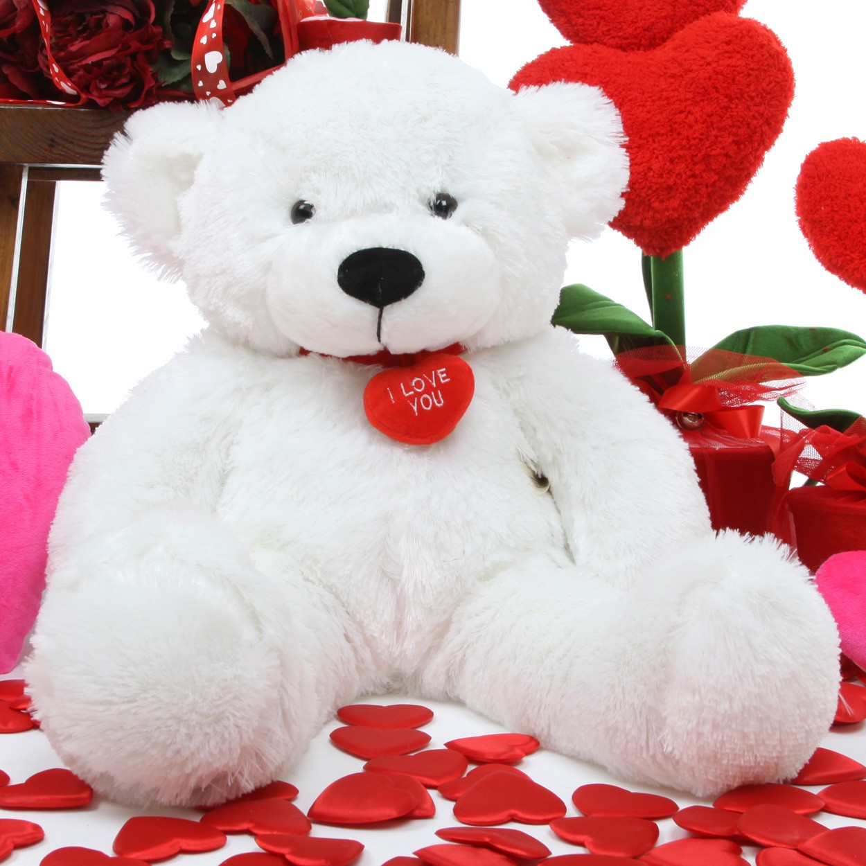 Android Phones Wallpapers: Android Wallpaper Big Teddy With Heart