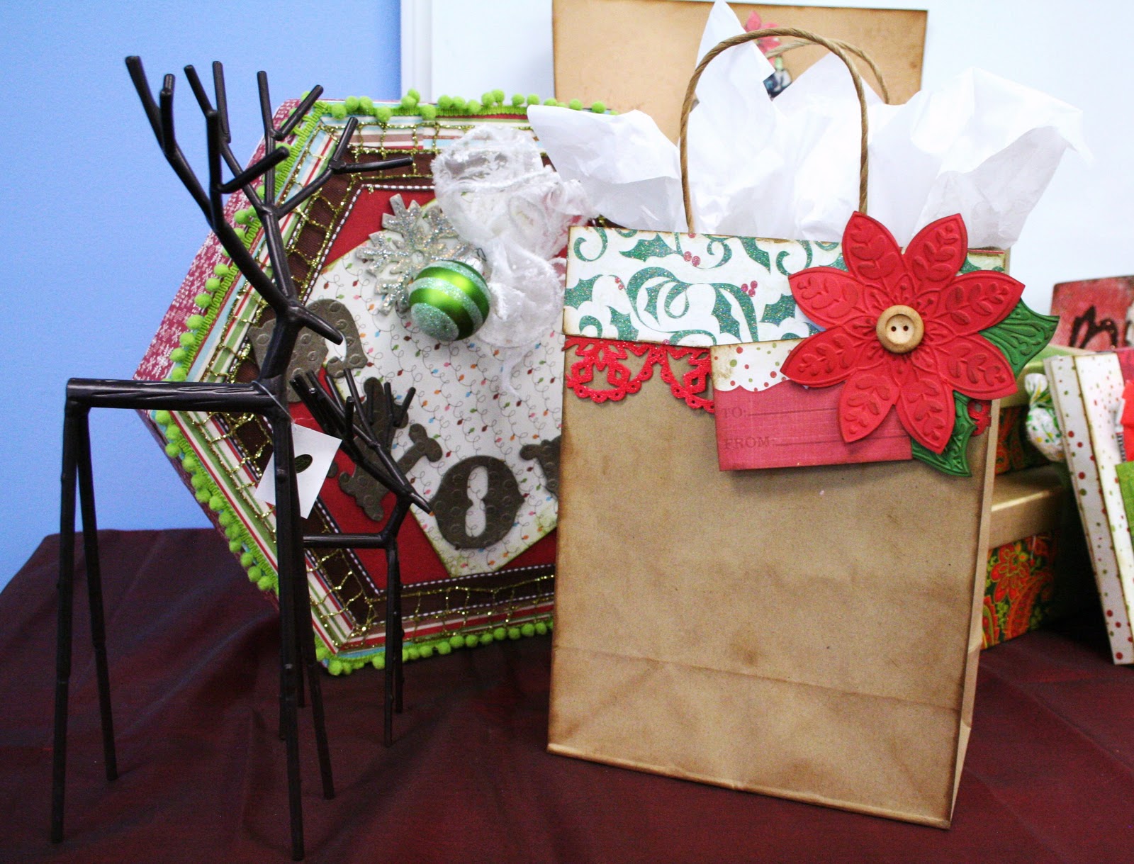 Oh My Crafts Blog Day 1 Do It Yourself Christmas Gift Bags