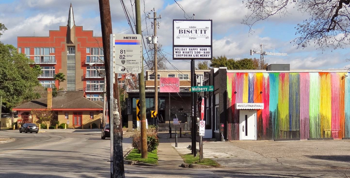 Houston in Pics Muralism Houstonstyle Art walls in Downtown, Midtow