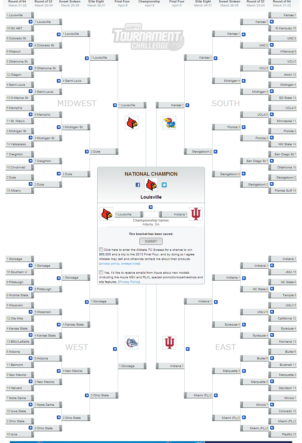 How to Watch March Madness at Work [BRACKET UPDATE] The Reality of Fantasy Sports