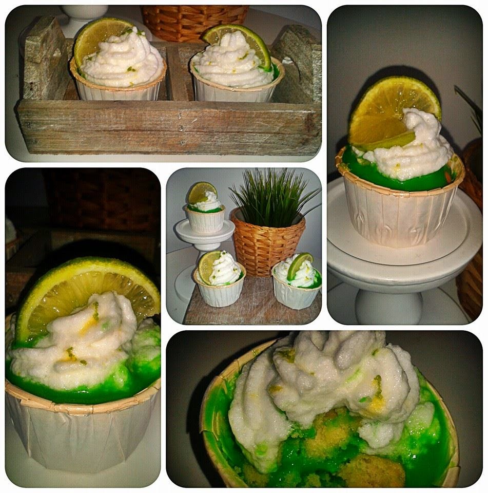 Cupcakes De Coco, Lima-limón Y Vodka
