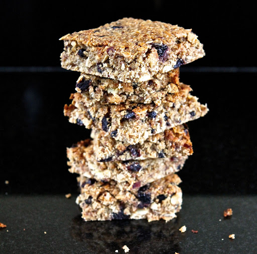 Gluten Free Alchemist Healthy Breakfast Flapjack Bars gluten free; dairy free; refined sugar