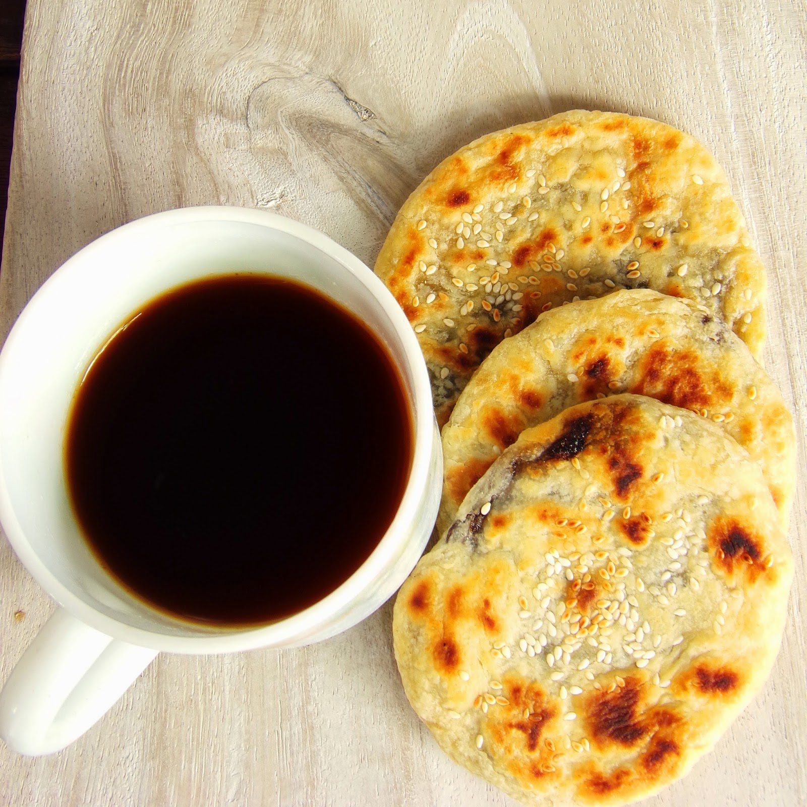 Purple Yam Cashew Flatbread (Piaya)