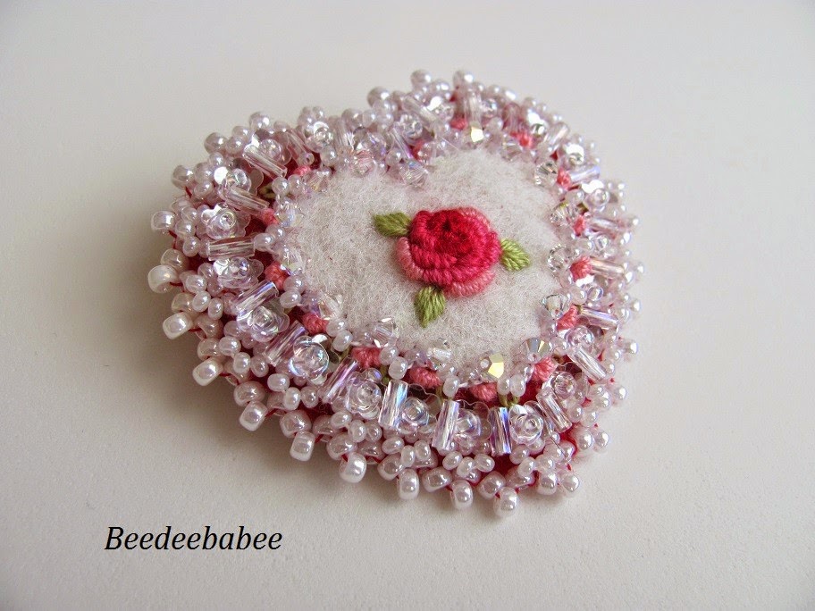 valentine heart pin