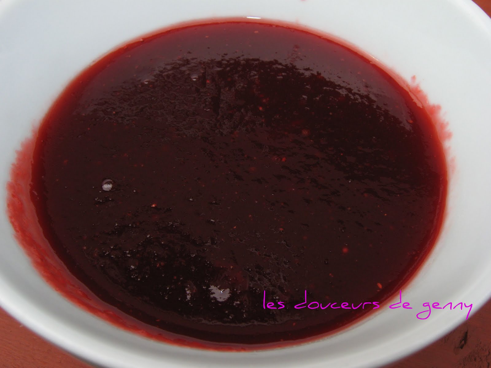 Les douceurs de genny SAUCE BBQ À LA CANNEBERGE