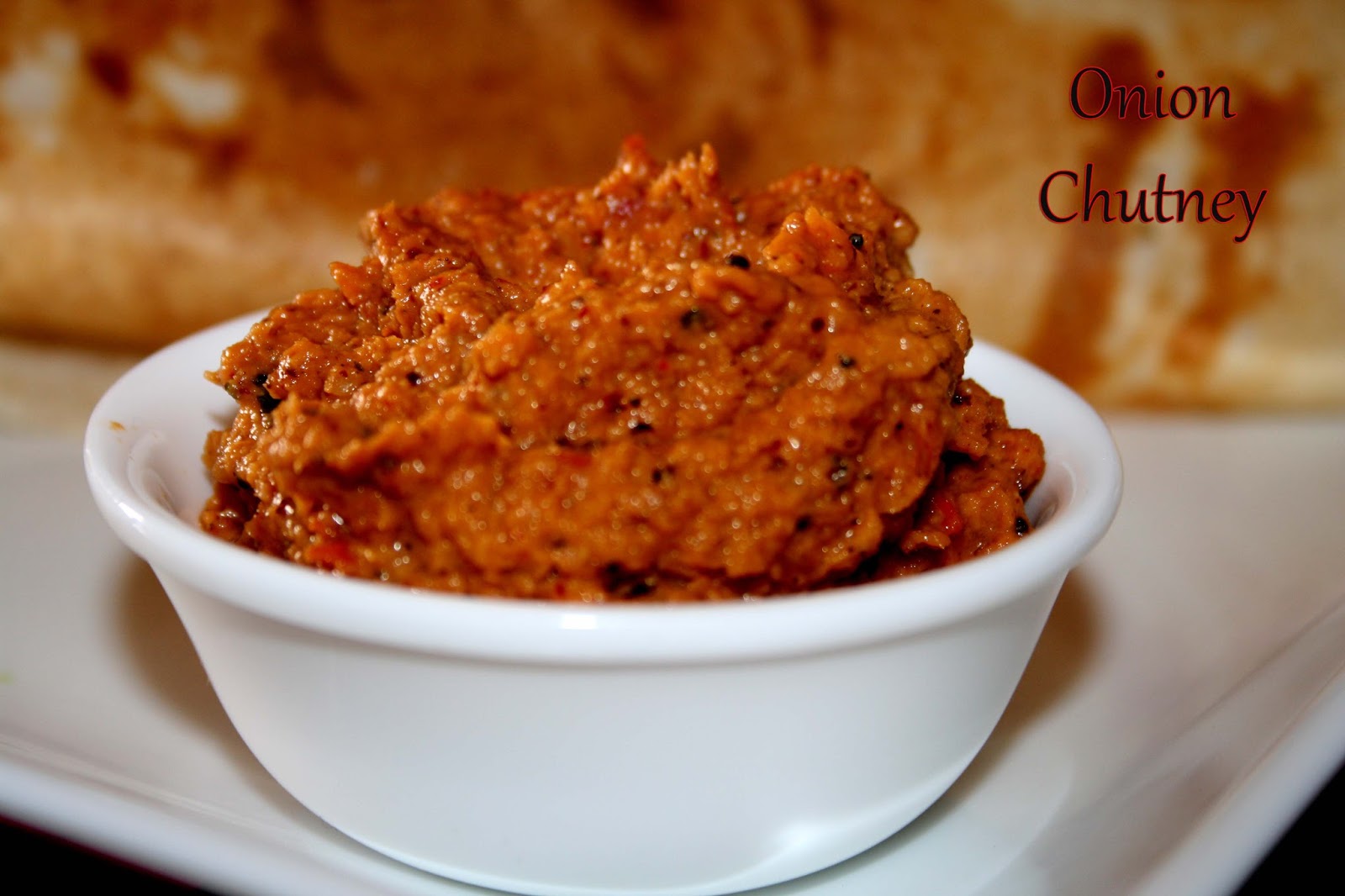 CooknDine.... Onion Chutney/Vengaya Chutney