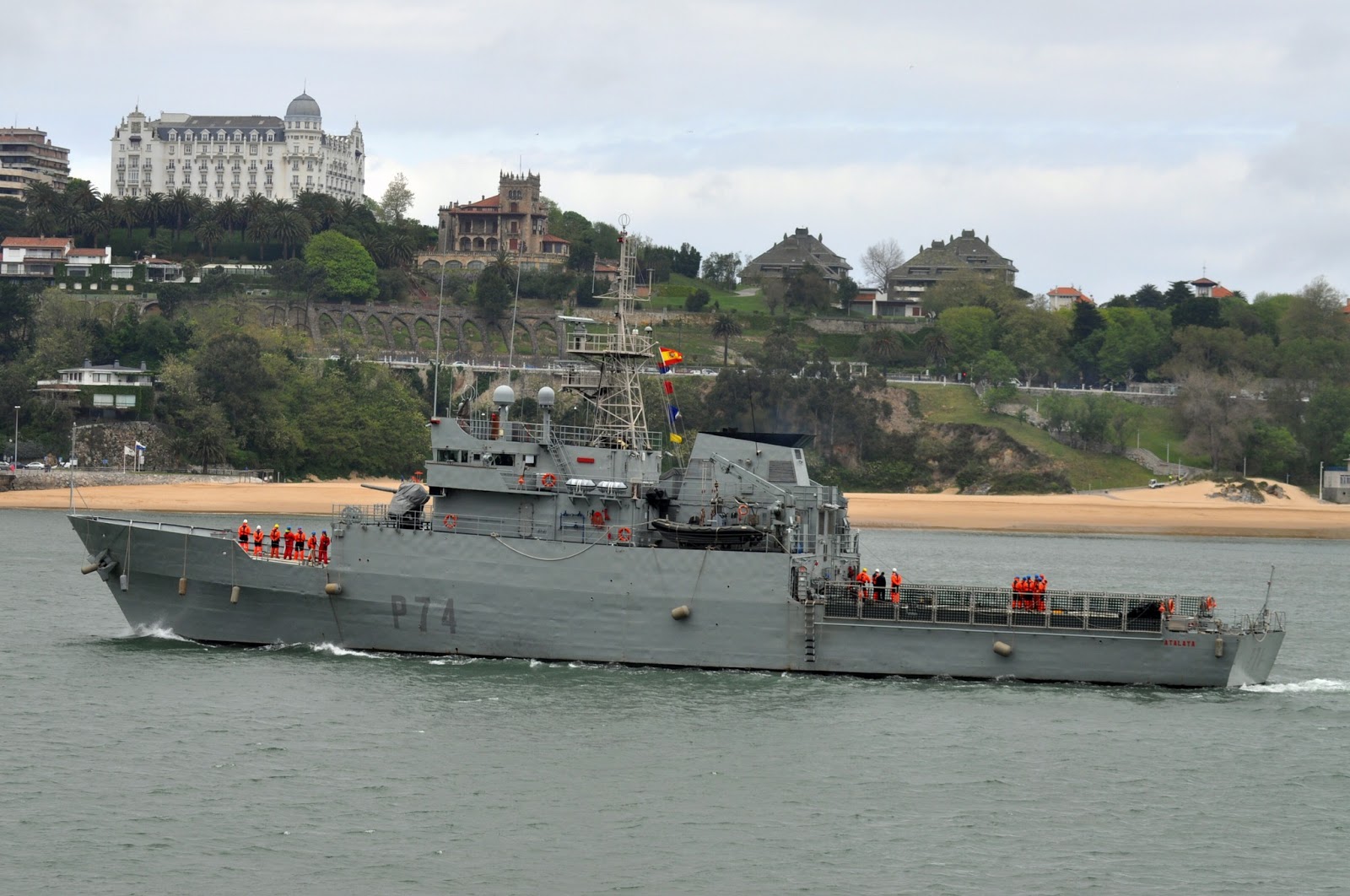 ANALISIS NAVAL PATRULLERO ATALAYA P74