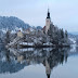 Lake Bled,Julian Alps,Slovenia