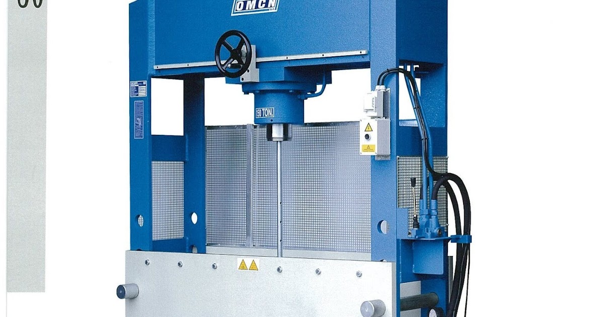 OMCN Hydraulic and Electrohydraulic Presses 150 ton OMCN HYDRAULIC