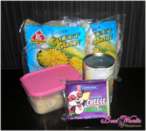 Resepi jagung cheese