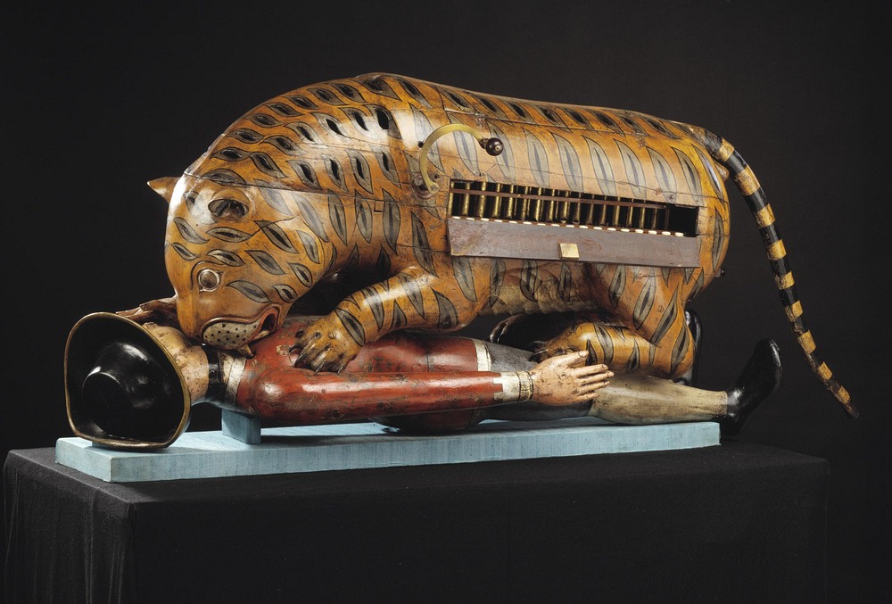 Tipu Sultan’s Mechanical Tiger Amusing