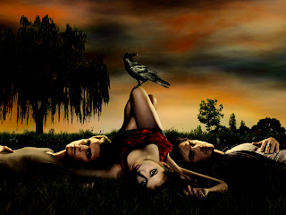 Vampire Diaries Nina Dobrev Fantasy Art HD Dark Wallpaper