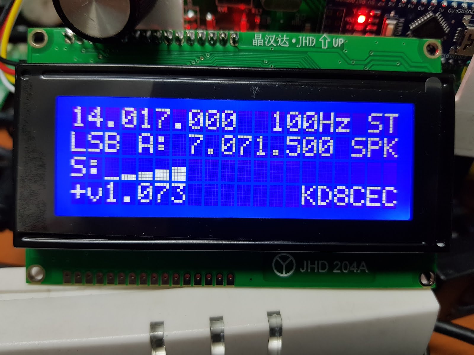 do lcd displays have firnware factory