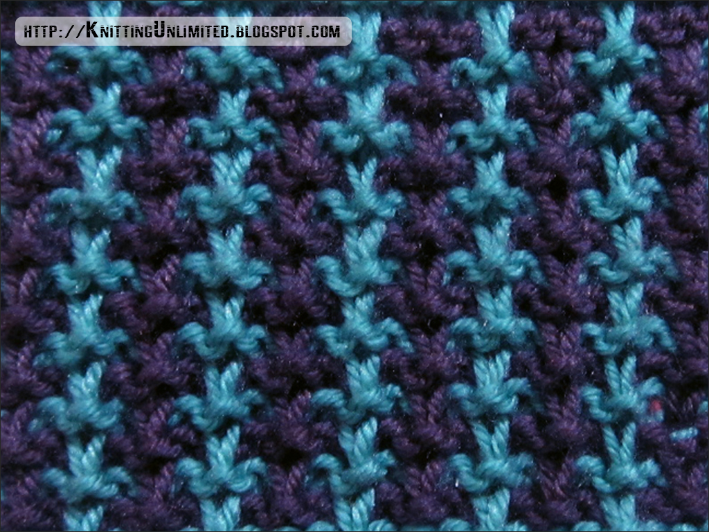 Download Switch Two Colour Slip-Stitch Knitting - Knitting Unlimited