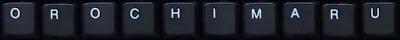 Orochimaru Keyboard keys