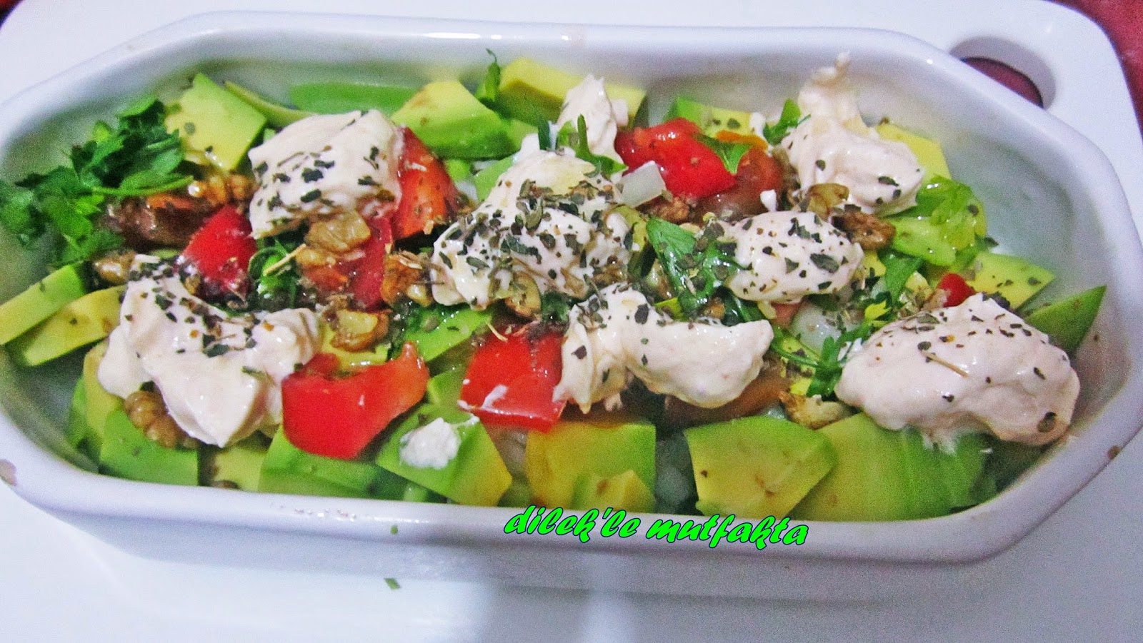 Avakado Salatası | Dilek'le Mutfakta