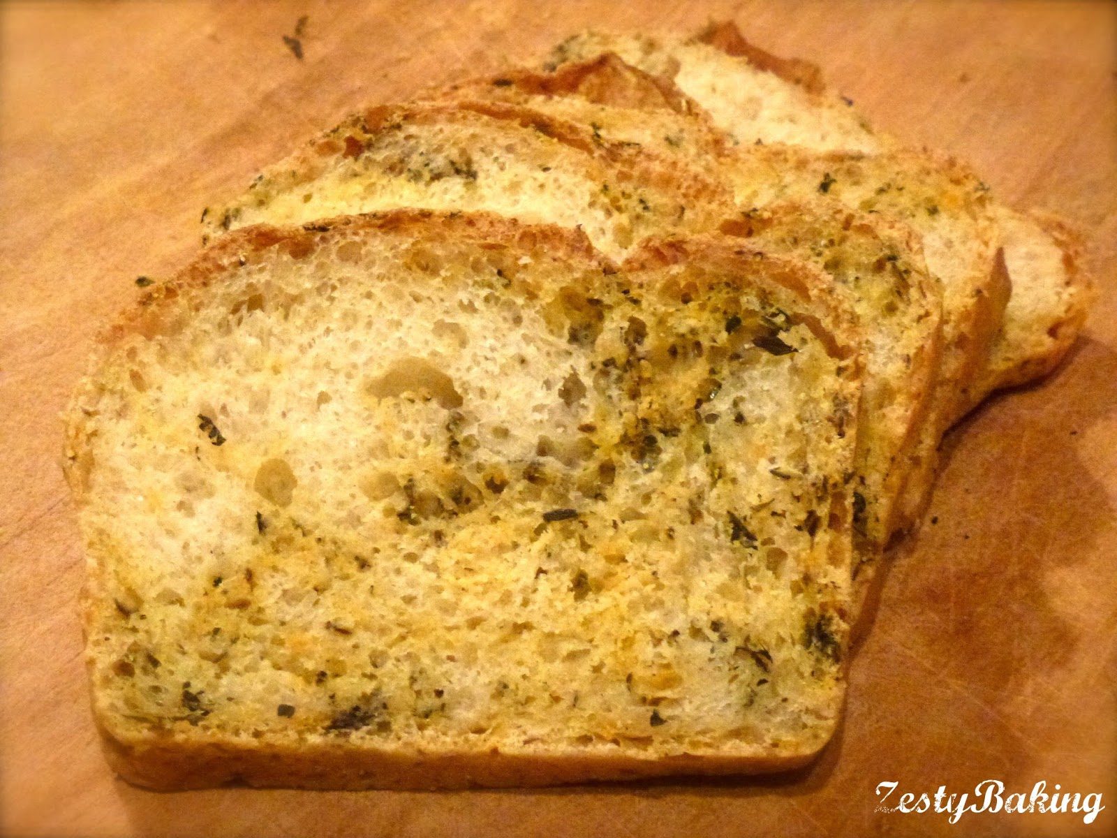 Orange & Lemon Thyme Bread ZestyBaking