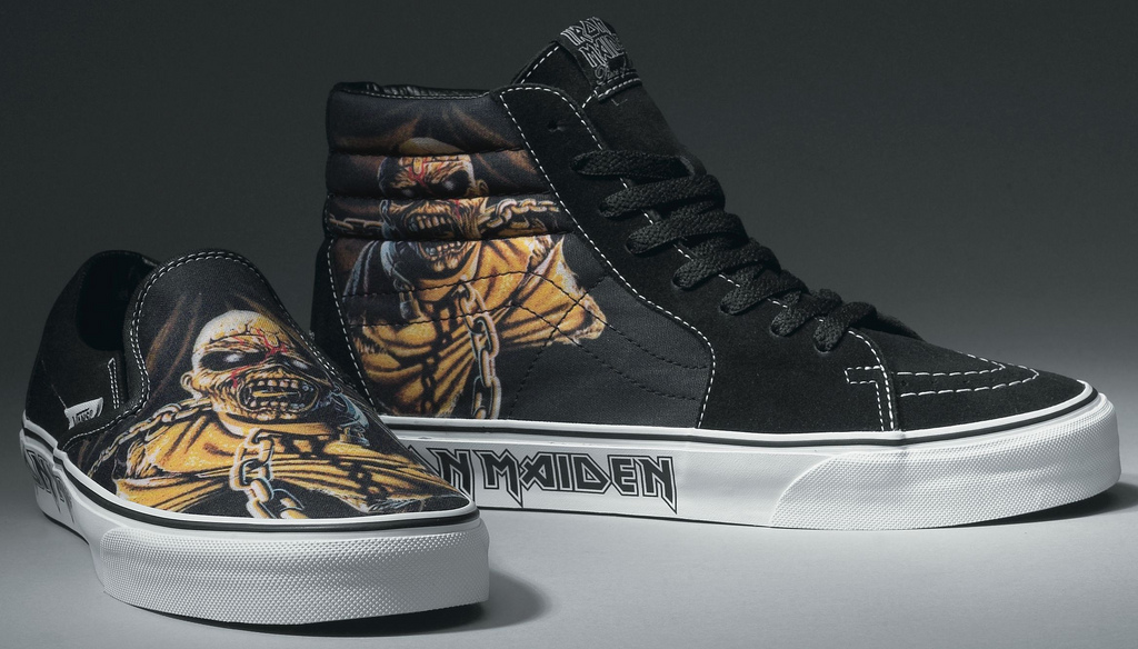 vans iron maiden release date