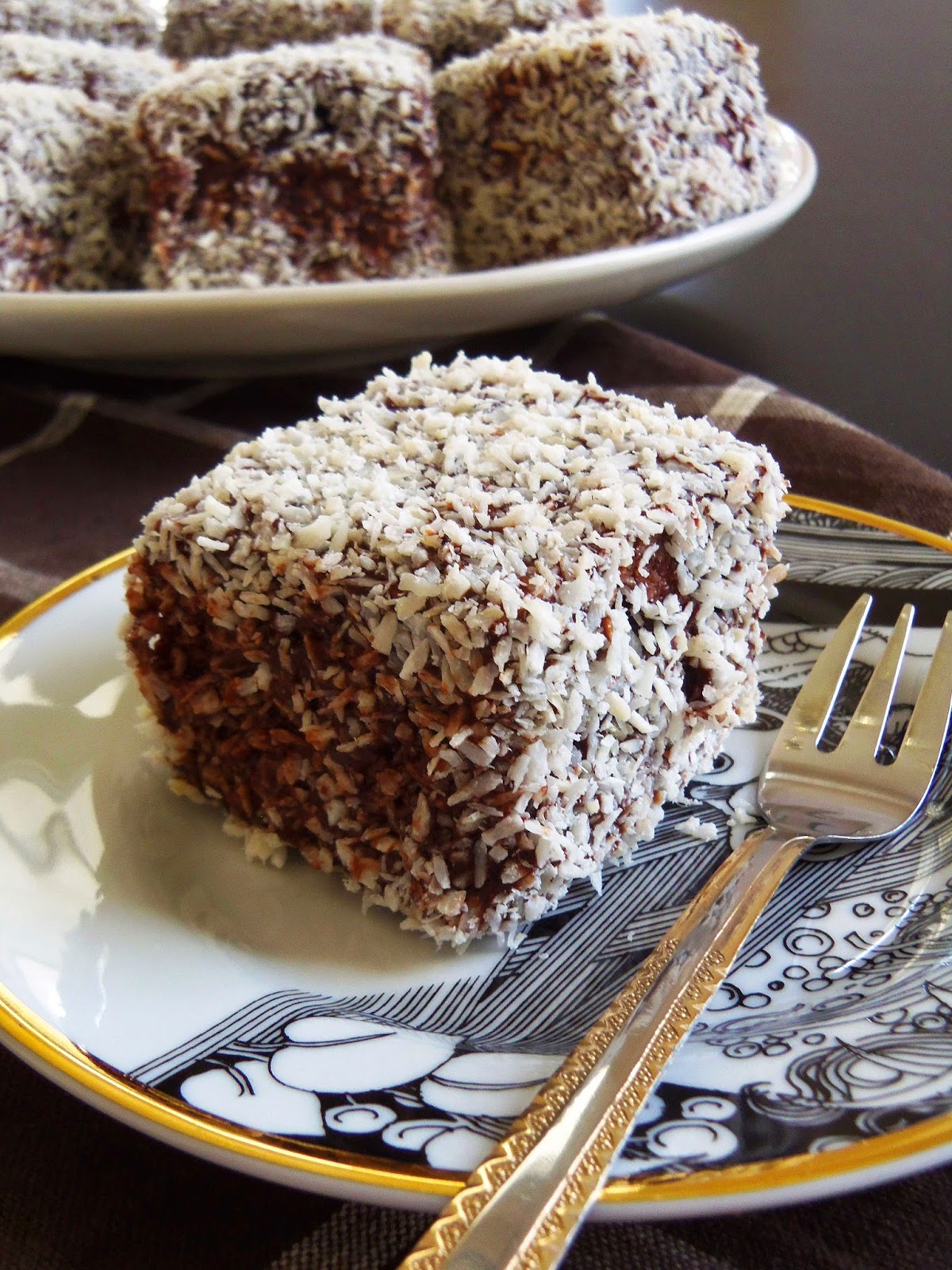 Simply Romanesco Chocolate Coconut Cake