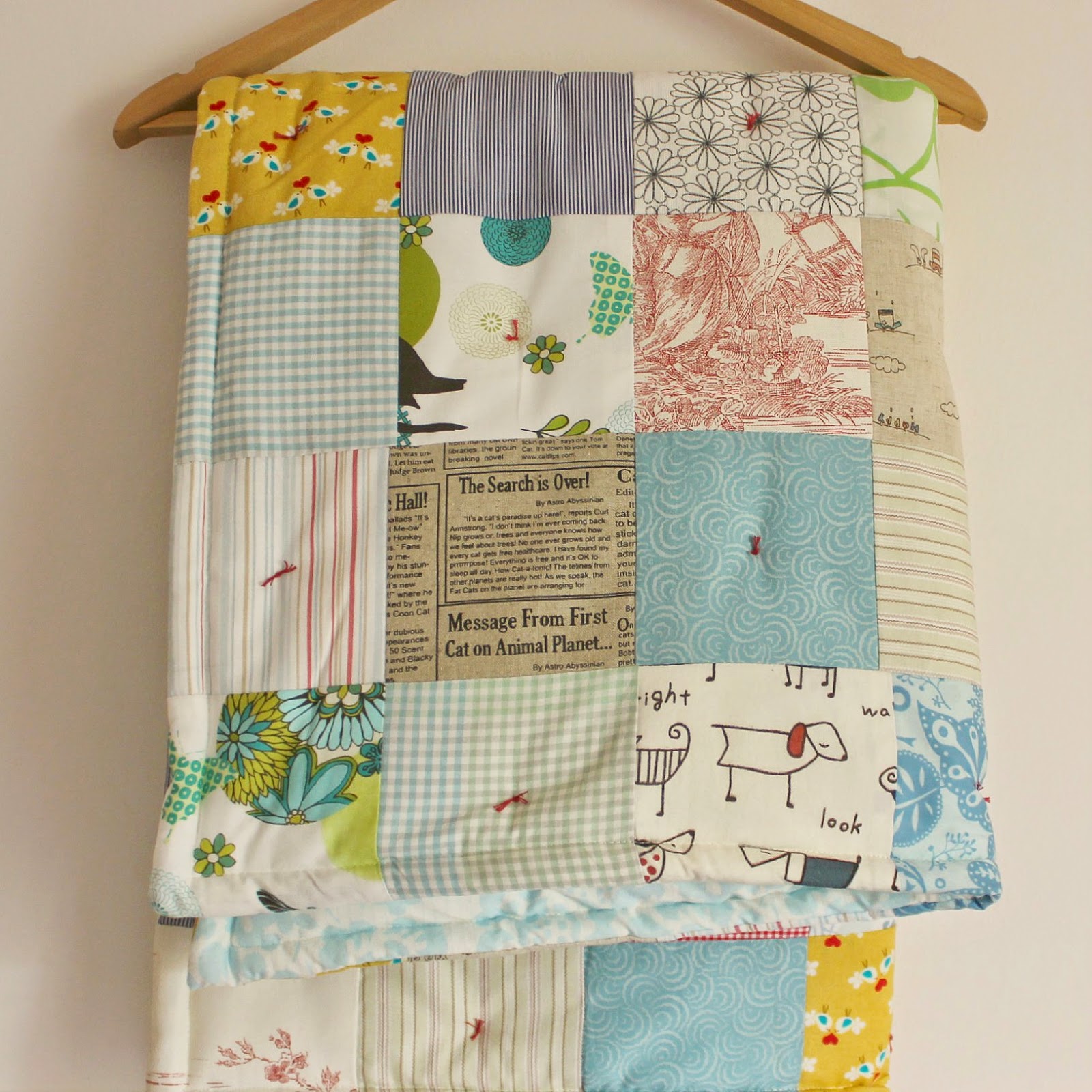 Roxy Creations snuggly cot quilt