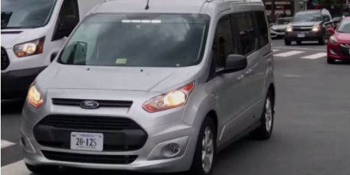 Why did Ford build a 'fake driverless car' using a man dressed as a seat?