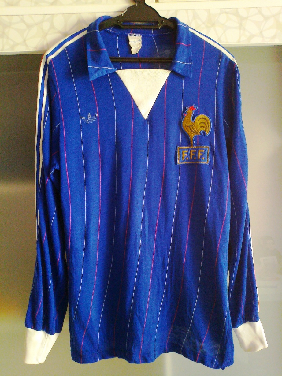 Wish You Were Here: Vintage France Soccer and Rugby Jersey