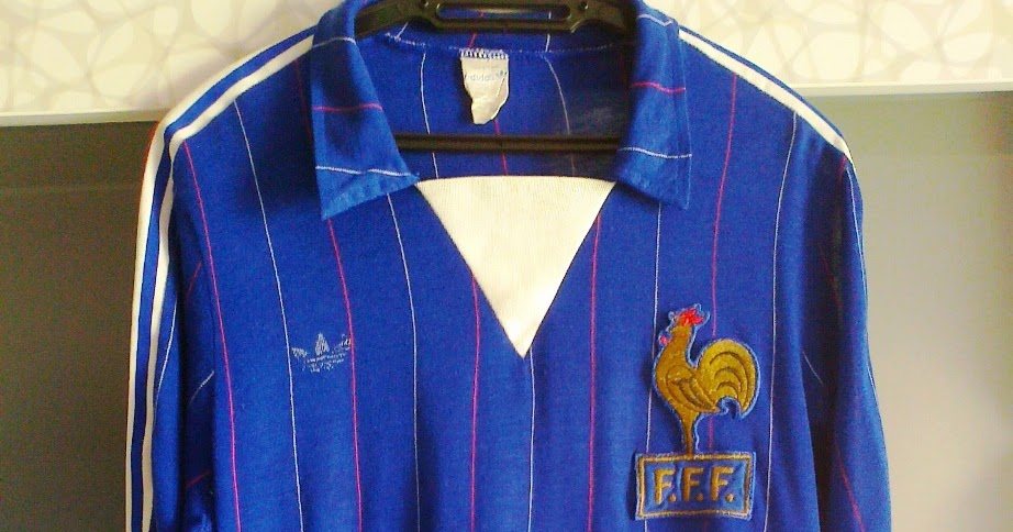 Wish You Were Here: Vintage France Soccer and Rugby Jersey