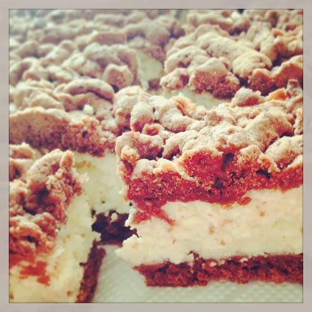 Widelce Sernik z serka wiejskiego