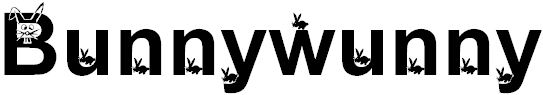 Bunnywunny font fuente para pascua Bunnywunny font fuente para pascua