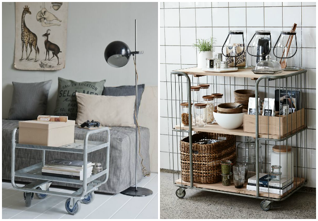 Rolling cart, el almacenaje más práctico. Rolling cart, el almacenaje más práctico.