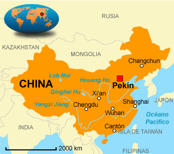 Mapa De Pekin China