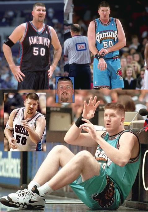90s SALEM Bryant Reeves Big Country Vancouver Grizzlies Jersey 