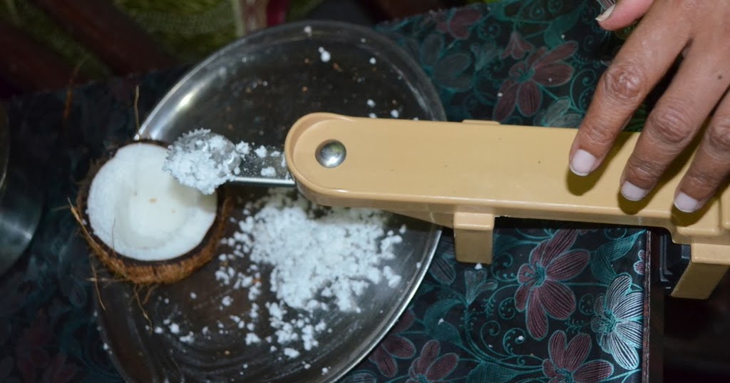 Tabletop coconut grater by Venkataraman Uapdhya eNidhi India