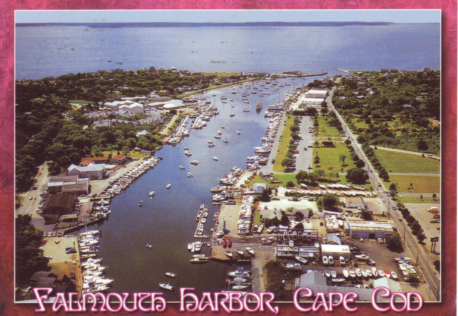 The World in Postcards Sabine's Blog Falmouth Harbour, Cape Cod