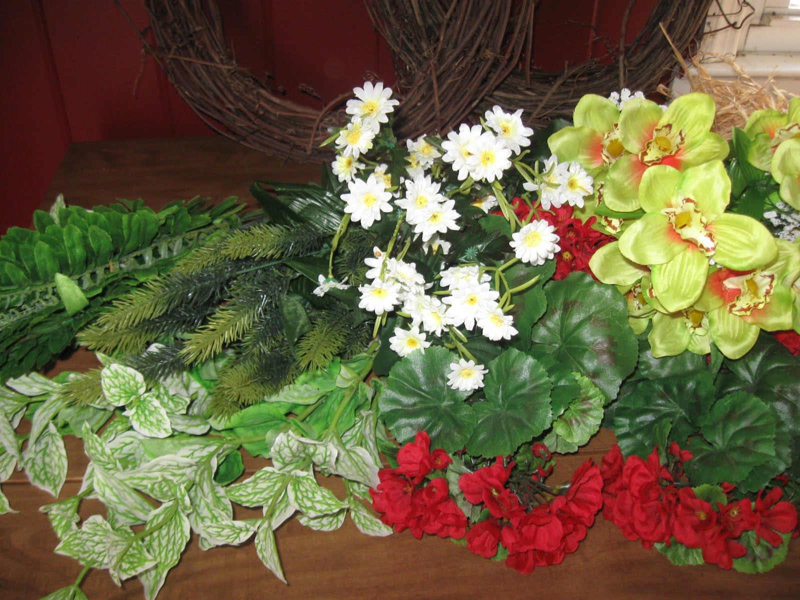 There's No Place Like Home DIY Silk Flower Wreath Tutorial