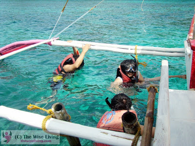 boracay trip island hopping snorkeling
