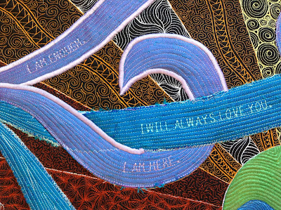 decorative letter stitching