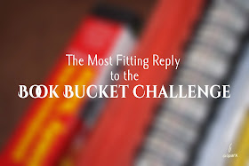 Fitting reply to book bucket challenge