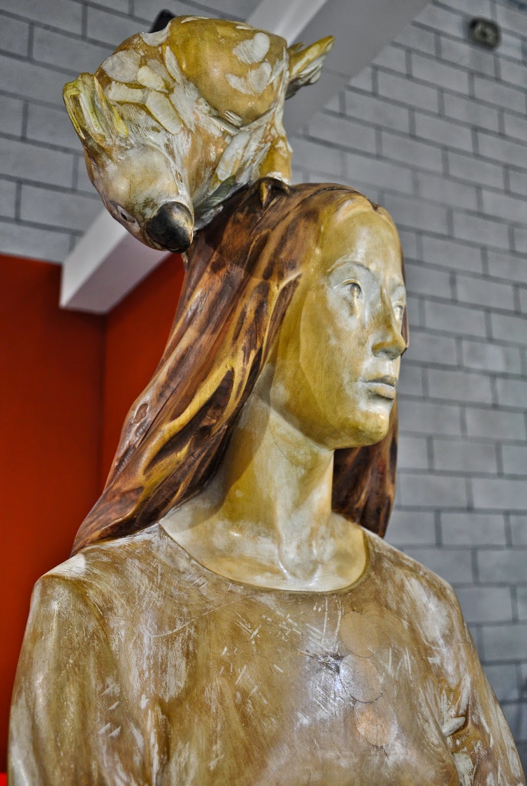 A statue from the Tactile State Museum Omero in Ancona A statue from the Tactile State Museum Omero in Ancona