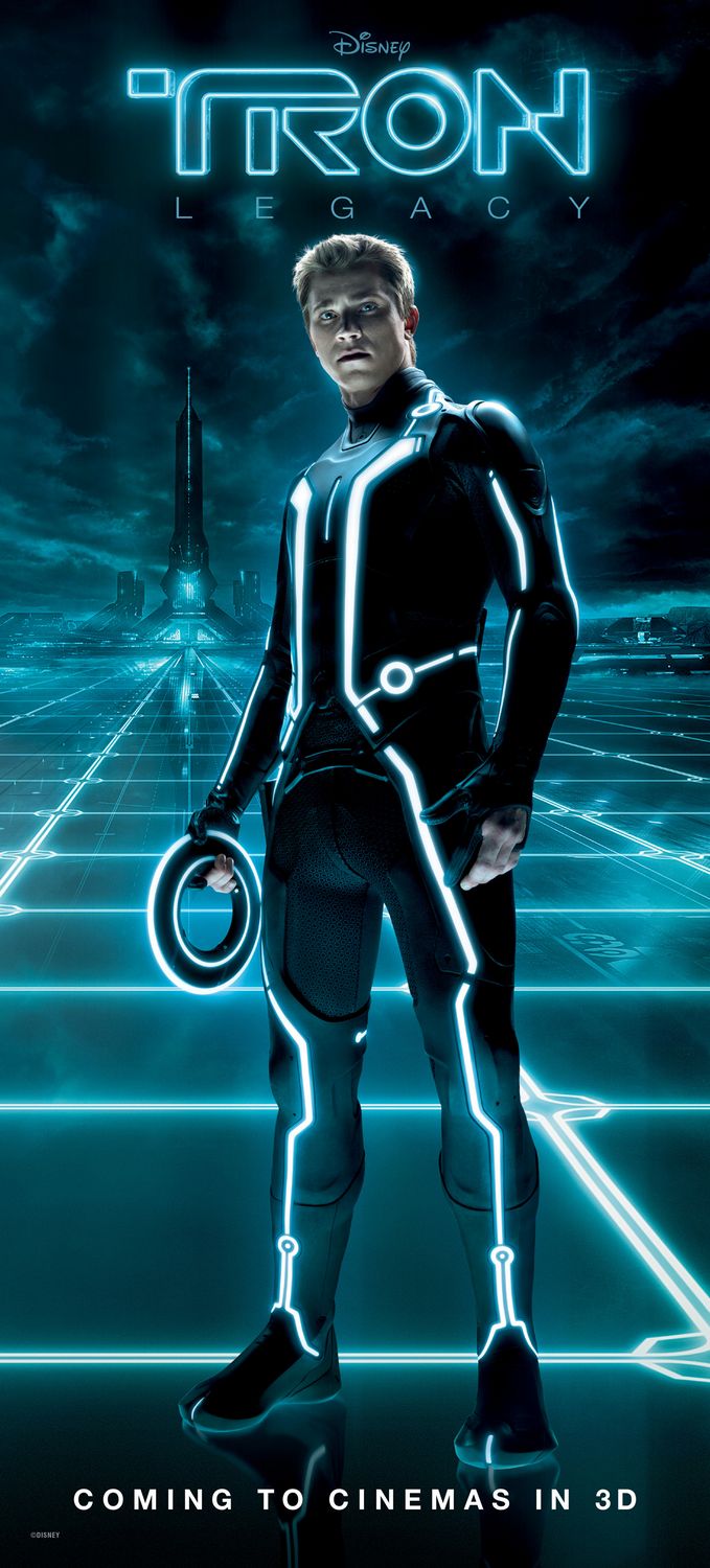 The Geeky Nerfherder Movie Poster Art Tron Legacy (2010)