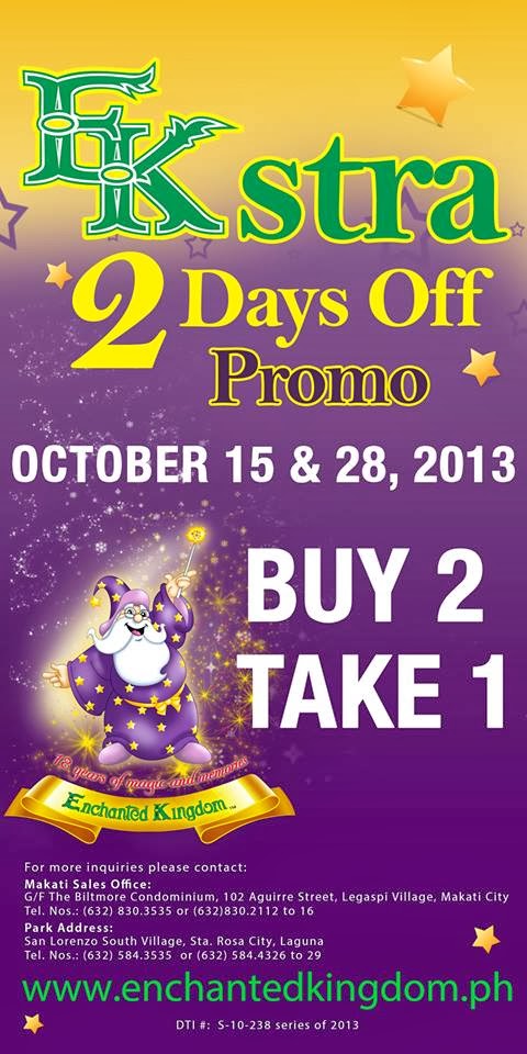 Enchanted kingdom discount coupons