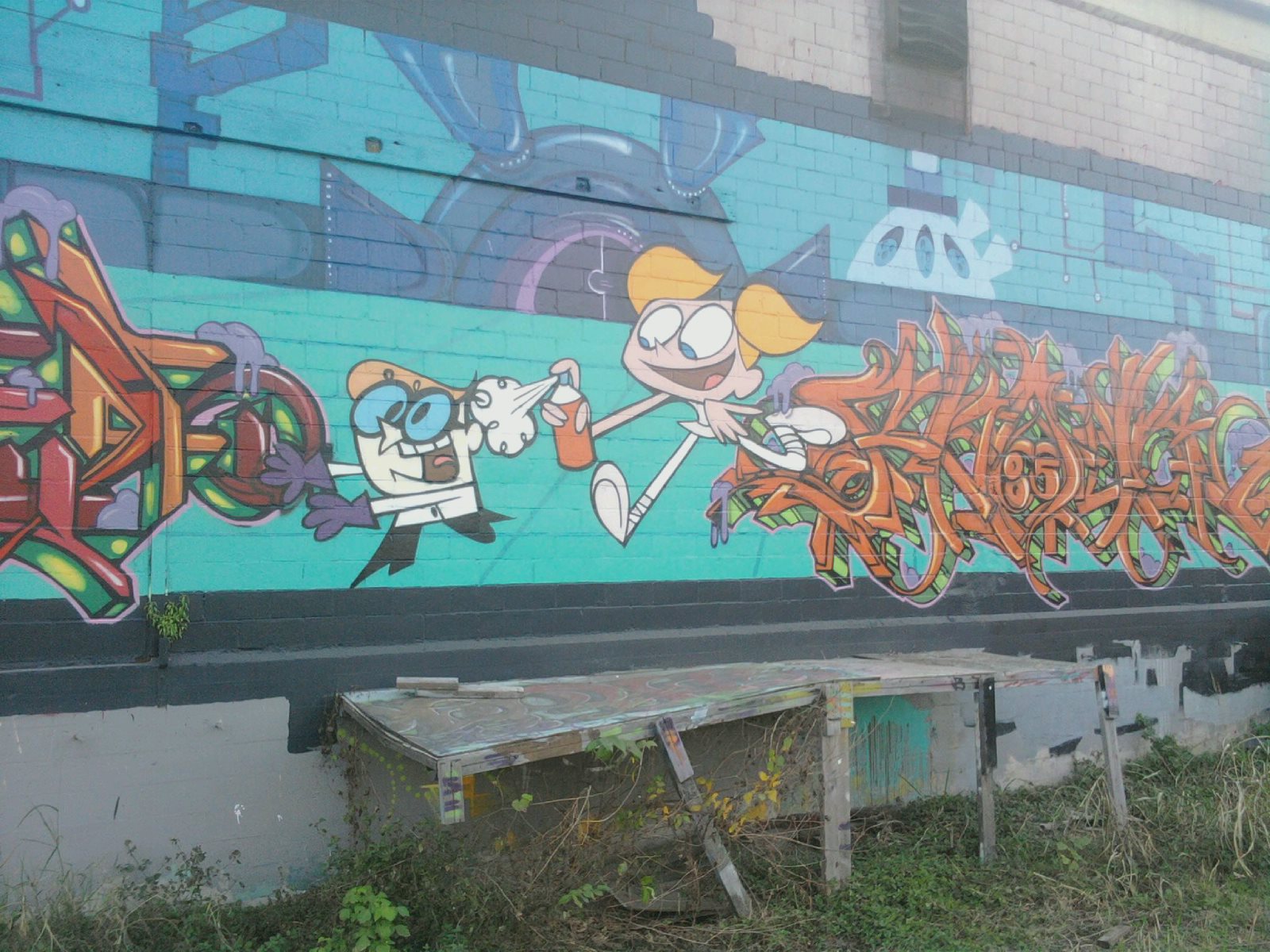 Graffiti wall examples image