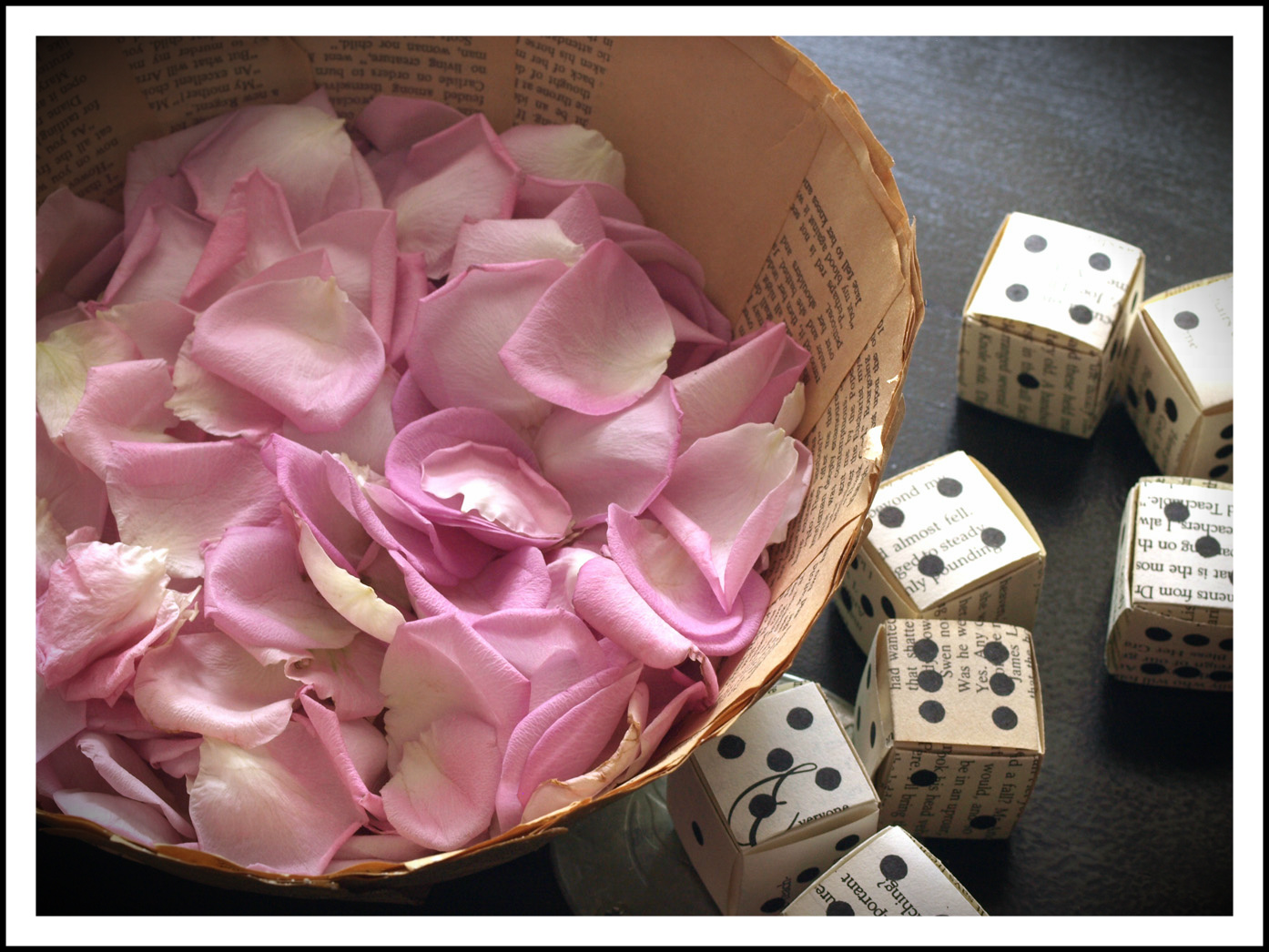 Paper, Petals, Polka Dice and Trophy