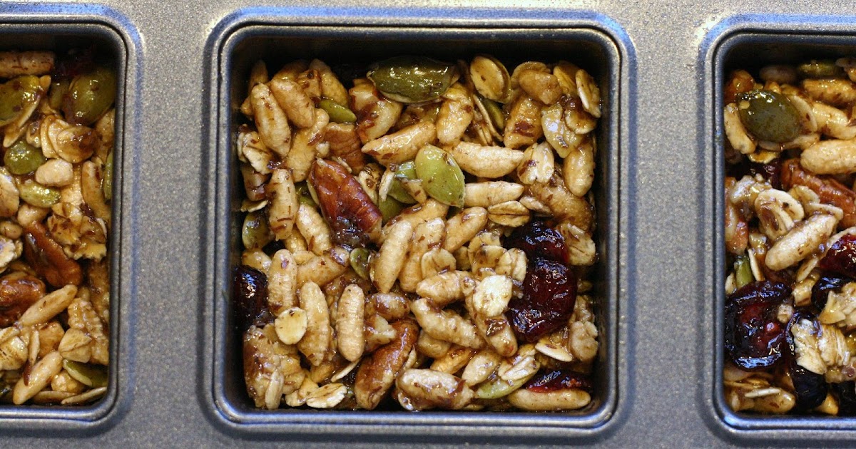 Laine's Recipe Box CranberryPumpkin Seed Energy Bars