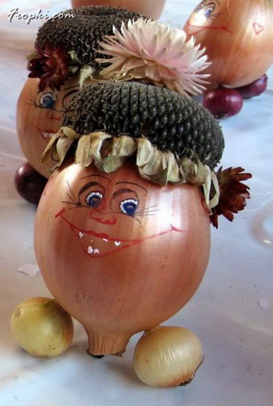 Onion Festival Onion Art Crazy,Funny,Rare,Unseen and most unusual photos