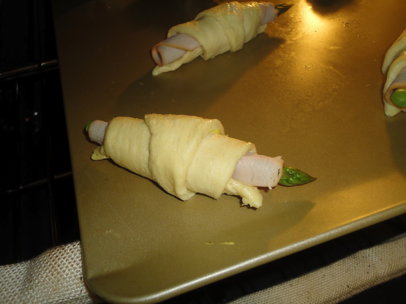 Cookin Stuff Asparagus Crescent Rolls